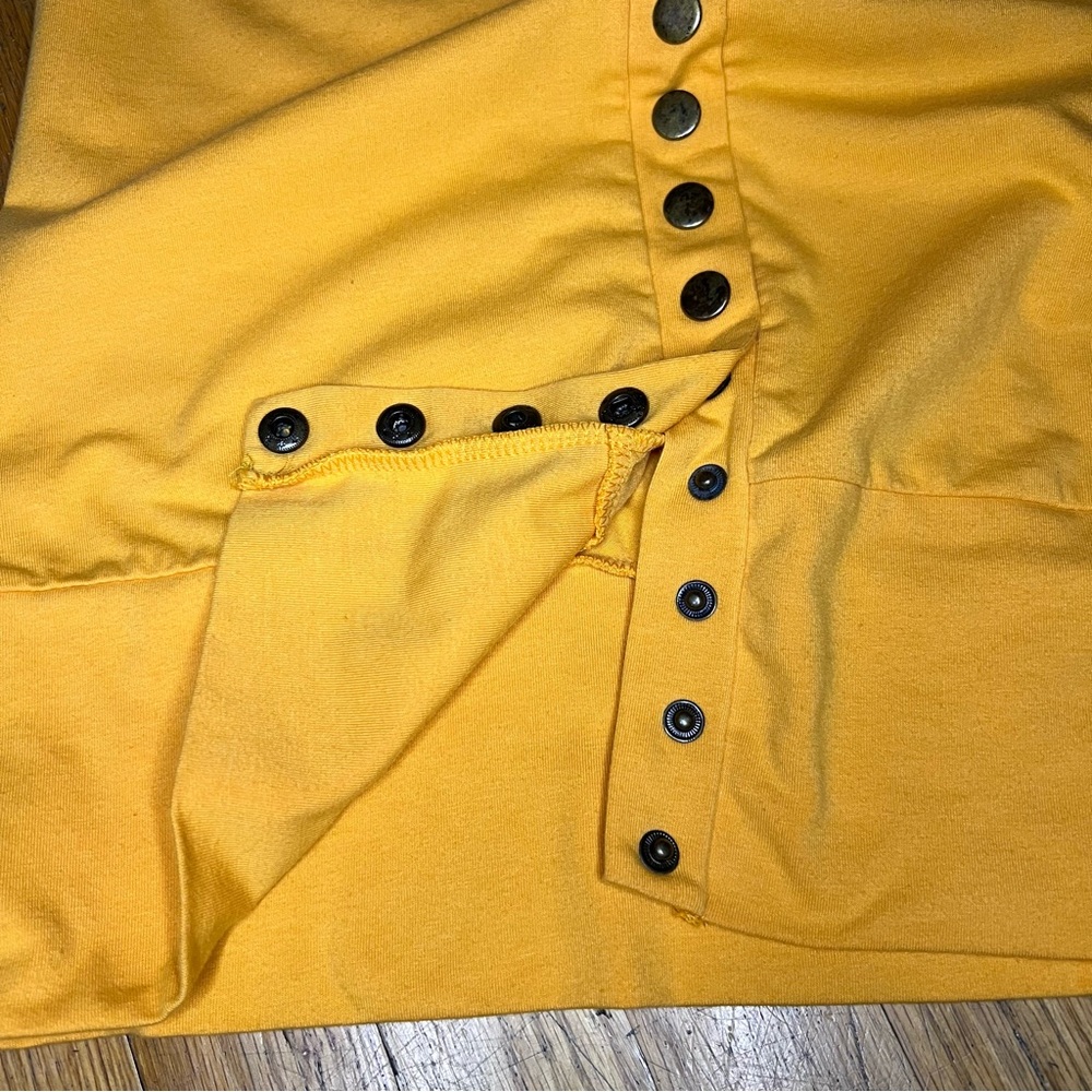 Yellow Button-Up Cardigan - Picture 2 of 6